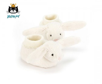 Jellycat 邦尼兔婴儿鞋 奶油白色(10厘米) Jellycat 邦尼兔婴儿鞋 奶油白色(10厘米)